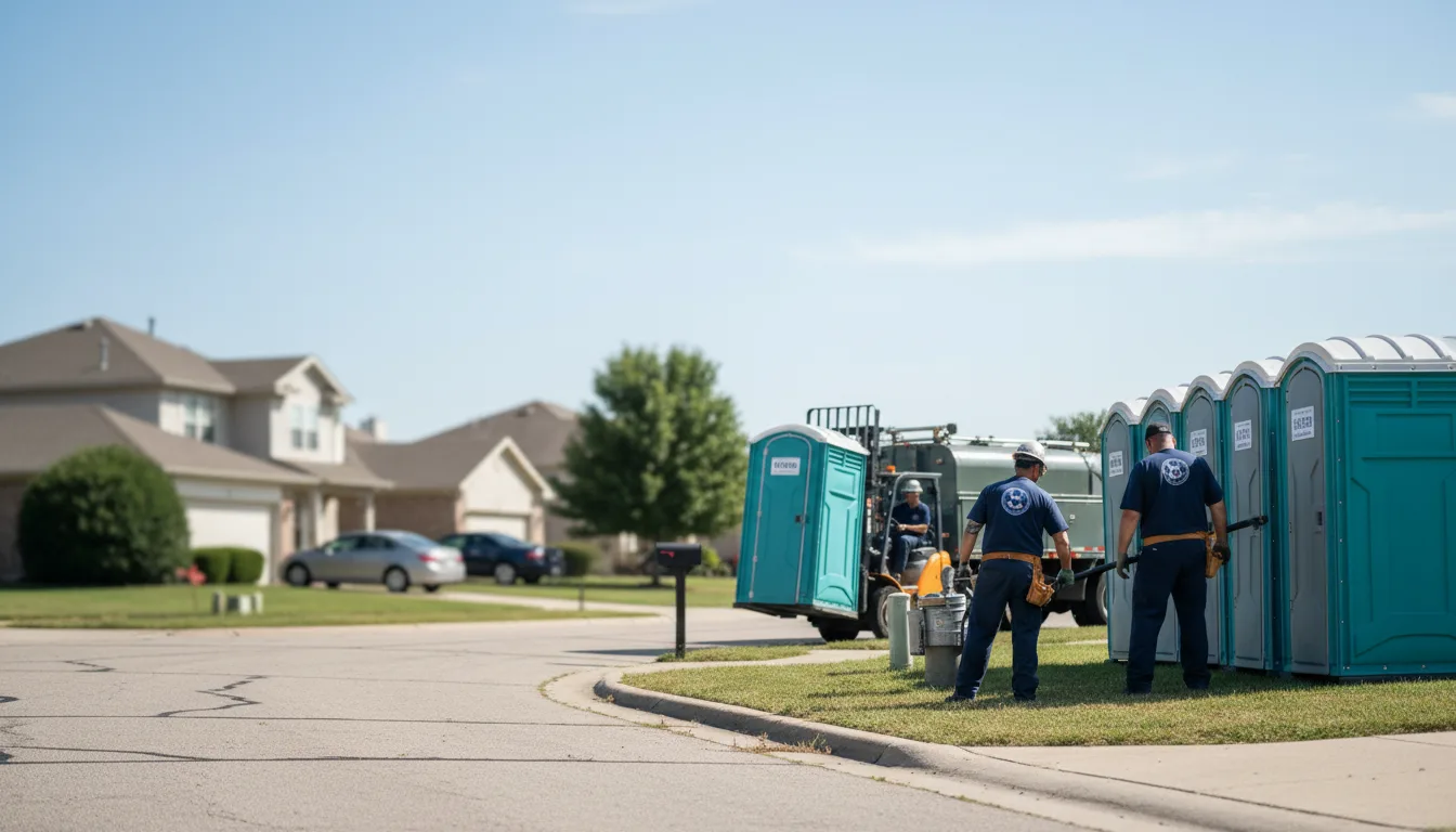 Porta Potty Rental in Freeport, KS near me